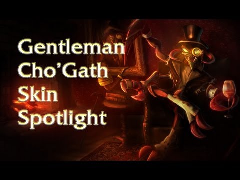 League Of Legends Skins: Gentleman Cho'gath