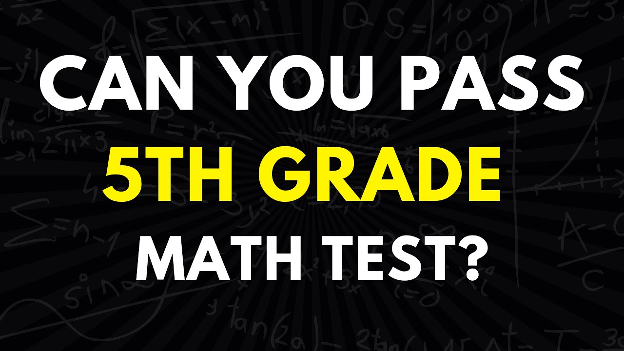 5th Grade Math Quiz That 90% of People Fail
