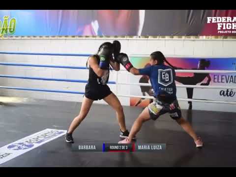 Luta de boxe/ federação Fight