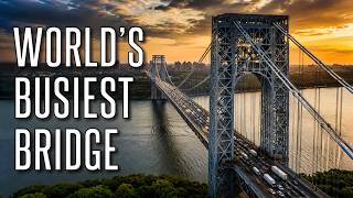 Sanierung der George-Washington-Brücke in New York, der verkehrsreichs