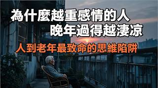 為什麼越重感情的人，晚年過得越淒涼？看透人老了最致命的思維陷阱！