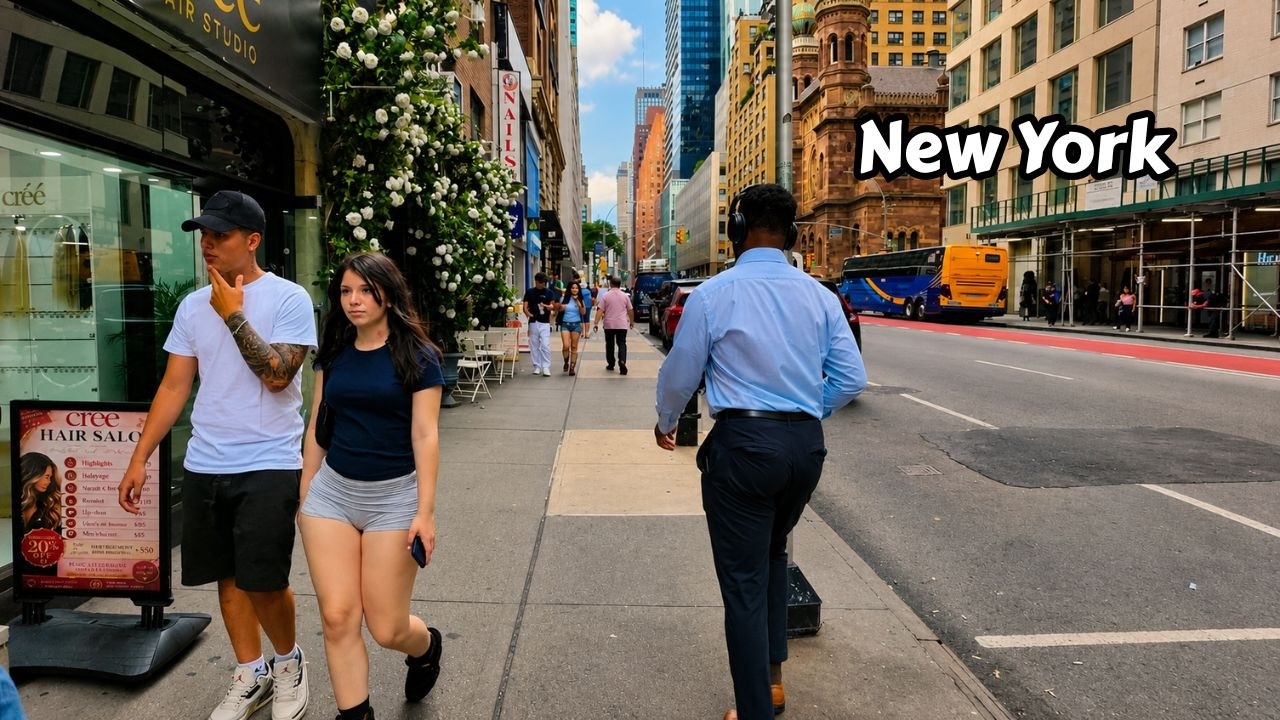 This Is How Summer Look Like In Manhattan New York Walking Tour