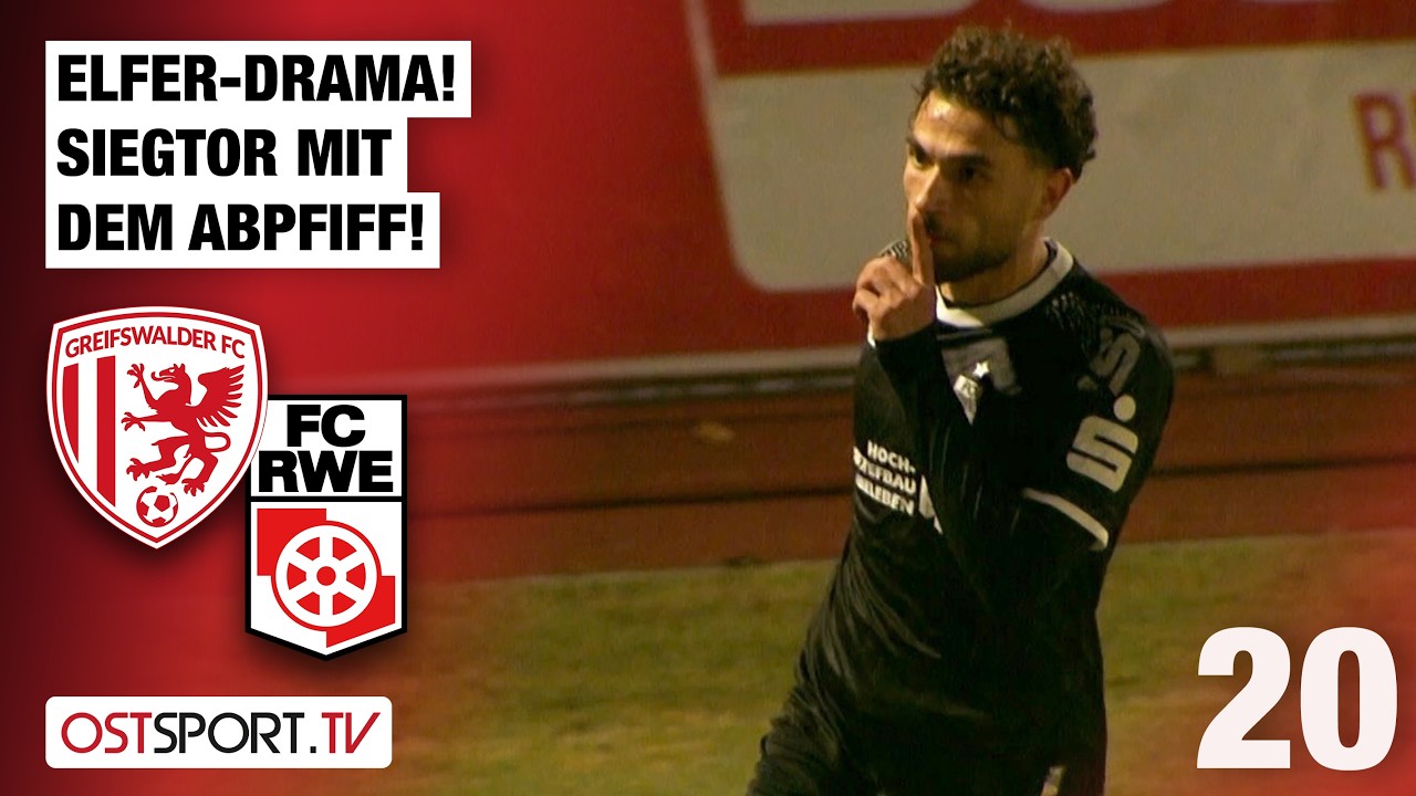 Greifswalder vs Rot Weiß Erfurt Highlights