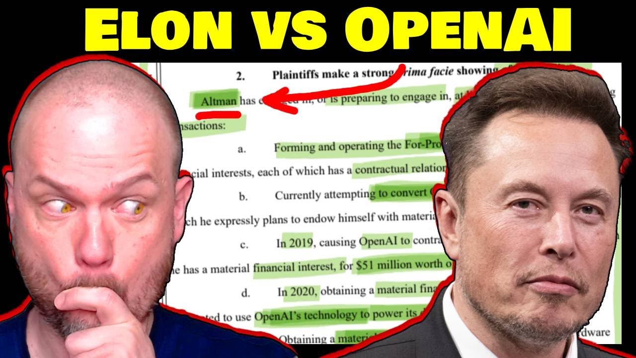 BREAKING: Elon Musk attempts to BLOCK OpenAI's for-profit transition.