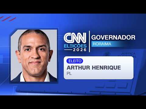 Arthur Henrique é eleito governador de Roraima | CNN ELEIÇÕES