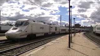 preview picture of video 'Renfe 730.22 llegando a Medina del Campo'