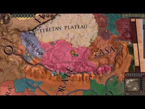Let's play CK2 Jade Dragon with CK2+ mod / Lhaze (Tibet) - part 128