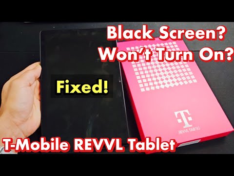 REVVL Tablet 5G: Black Screen? Won't Turn On? FIXED!