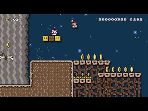 Blustery Bluffs by Monique - Super Mario Maker 2 - No Commentary 1bx