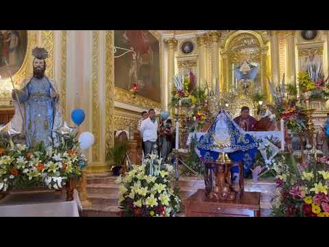 Misa de Bienvenida de Maria Santisima de los Remedios despues de su Visita Feria del Pueblo 🎡✝️🐺🌺🌷