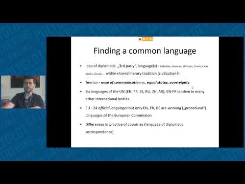 Foreign languages in modern diplomacy - Piotr Kozlowski | PGO 2020