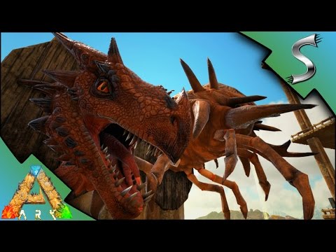 ALPHA TROPHIES! ALPHA WYVERN & ALPHA DEATHWORM HEADS | Ark: Scorched Earth [Gameplay E38]