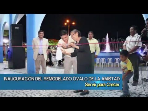 Inauguraci&oacute;n del remodelado &Oacute;valo de la Amistad