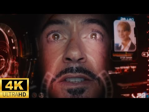 Iron Man Nuclear Missile Scene - The Avengers