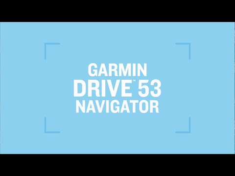 Garmin Drive 53 YouTube video thumbnail image