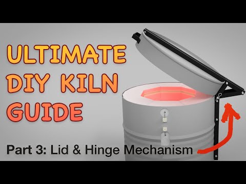 Ultimate DIY Electric Kiln Guide - Hinge Mechanism (part 3)