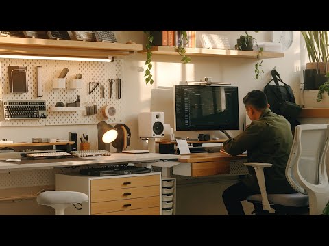 Inside The Most Aesthetic Purpose-Built Workspace | Matthew Encina