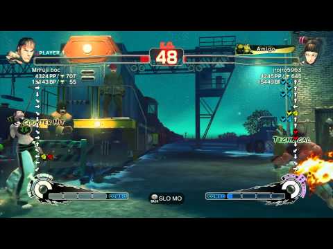 SSF4 AE 2012: MrFuji boc (Ryu) vs jrojro5963 (Juri) - Xbox Live Ranked Match
