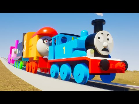 Thomas & Friends Brick Rigs Trains Are Funny!