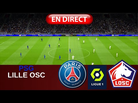 🔴 LIVE: Paris Saint-Germain vs Lille Match | Ligue 1 2025–2026 | Full Match Simulation