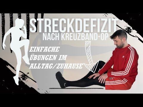 KREUZBANDRISS/Streckdefizit nach Kreuzband-OP/Übungen/ #op #vlog #training #video #kreuzbandriss