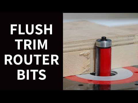 Flush Trim Router Bits