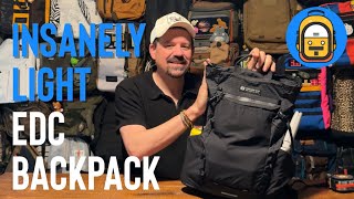 Lightest Small EDC Backpack? 24 ounces. Gossamer Gear Vagabond Jet Review and Walkthrough