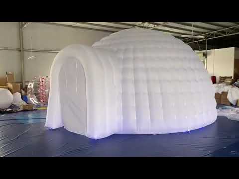 Sayok 5m Inflatable Dome Eevent Tent Inflatable Igloo House Tent for Party Wedding Show Exhibition
