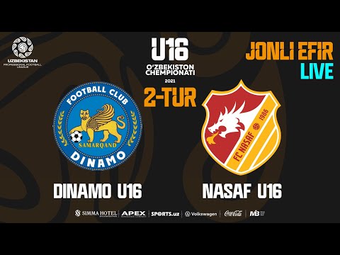 U-16 Chempionati. E Guruhi 2-tur. Dinamo - Nasaf. LIVE
