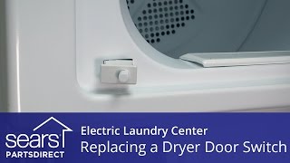 How to Replace an Electric Laundry Center Dryer Door Switch (Kenmore, Frigidaire)