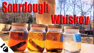 WOOD AGED Sourdough Whiskey Tasting!!🍸