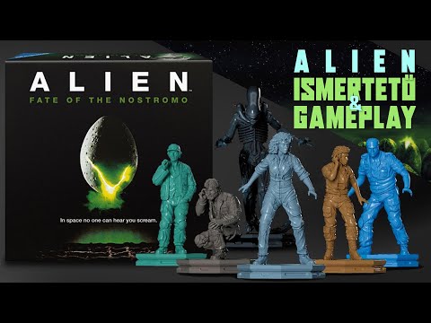Társasjáték | Alien Fate of the Nostromo Ismertető és TTS Gameplay - Game-Obscura