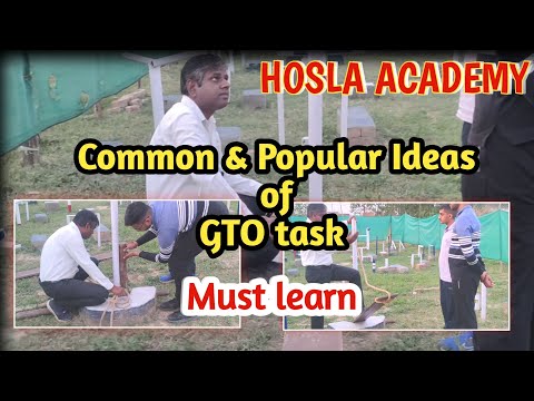 Common & Popular Ideas of GTO Task SSB Tips to Crack GTO Test in Service Selection Board Interview
