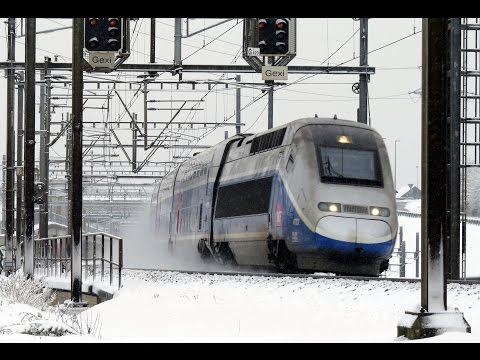 Treni Nella Neve / trains in snow - today 28-12-2014 / Zug, trainfart,train