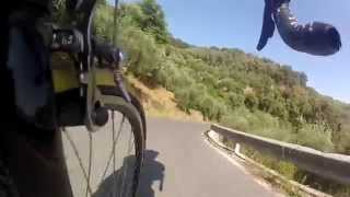 preview picture of video 'Bike-trip Pantasina to Imperia, Italy'