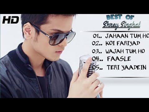 NEW BEST TOP 5 SONGS || Shrey Singhal || feeling songs | headphones 🎧 + night 🌃 = alone feel ||