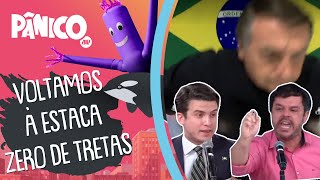 Nem Bolsonaro aguenta treta entre Adrilles e Marinho