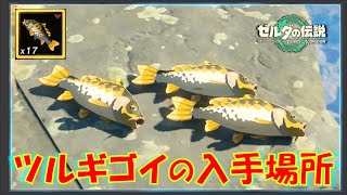 【ゼルダの伝説ティアキン】「ツルギゴイ」大漁！攻撃力アップLv.3の素材！