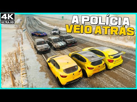 I ESCAPED FROM THE POLICE - GOLIATH OF DIRT - FORZA HORIZON 4 GAMEPLAY 4K 60FPS