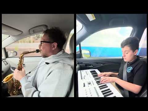 Marcos Witt - Al Estar Aquí | saxophone and piano cover by Matthew Issac Pena and Andrey Chmut