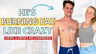 My Husband *Finally* Changed His Breakfast And Lost A LOT of Body Fat