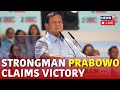 Indonesia | Ex-Army Strongman Claims Victory In Indonesian Presidential Election | News18 Live