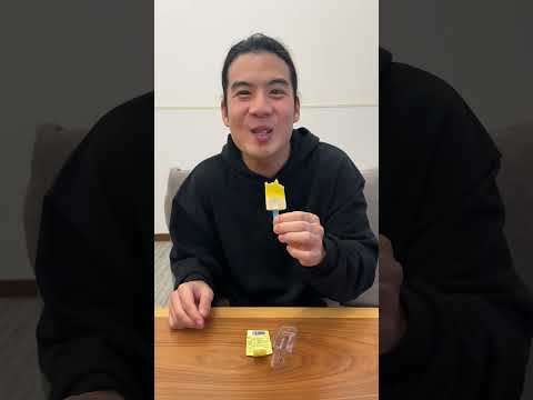 アイスになったグミをモトキに渡してみた。 #shorts