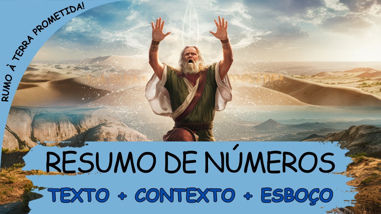 Resumo de Números 👉IMPERDÍVEL Texto + Contexto e Esboço  #PalavraExplicada