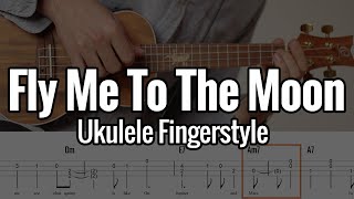 Download lagu Fly Me To The Moon (Ukulele Fingerstyle) With Tabs mp3