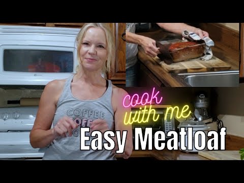 MEATLOAF WITH GROUND BEEF | EASY RECIPE