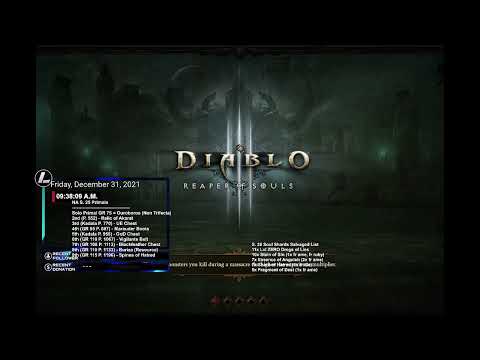 D3 31Dec2021 NA- Season 25 GoD DH Solo Push GR 127