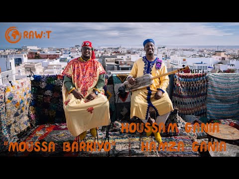 Maâlem Houssam Gania and Hamza Gania ( sons of Maâlem Mahmoud Gania ) "Moussa Barkiyo"