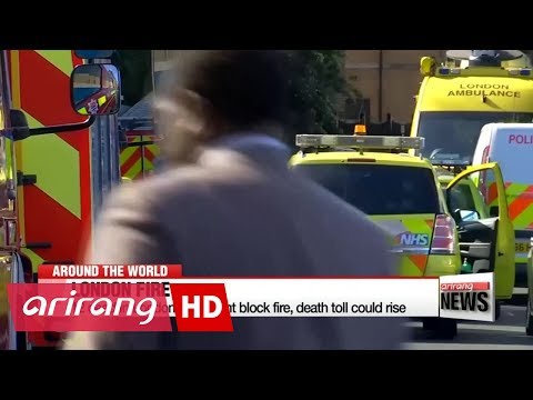 At least 12 dead in London apartment block fire