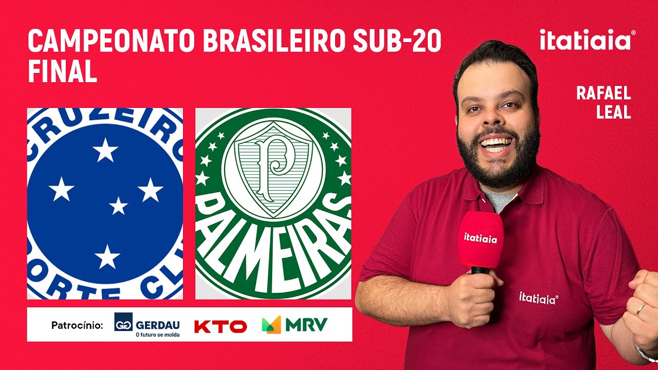 CRUZEIRO X PALMEIRAS - SUB-20 AO VIVO NA ITATIAIA | REACT FINAL BRASILEIRÃO SUB-20
